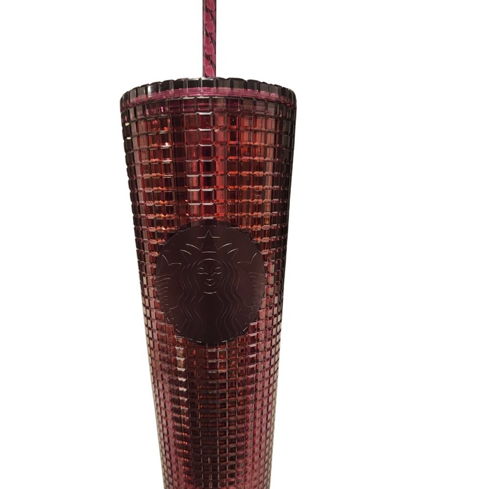 2020 Starbucks Holiday Disco Venti Tumbler NWT Maroon